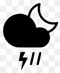 Free Thunder Gif Transparent Download - Portable Network Graphics Emoji,Storm Cloud Emoji