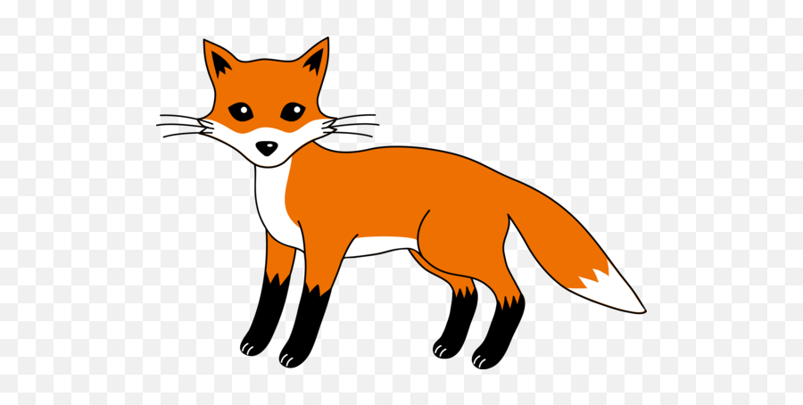 Red Fox Clip Art - Fox Clipart Emoji,Fox Emoticons