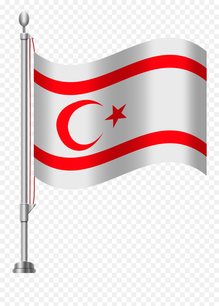 Northern Cyprus Flag Png Clip Art - Transparent American Flag Clip Art Emoji,Somaliland Flag Emoji
