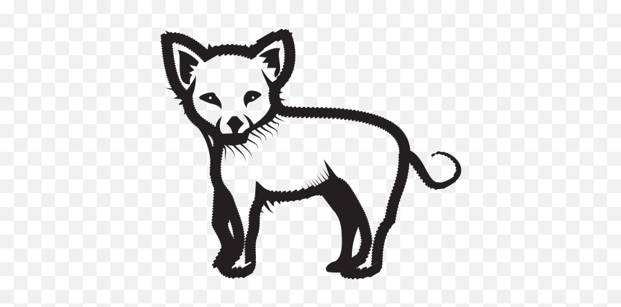 Puppy Silhouette Clip Art - Red Fox Emoji,King And Queen Crown Emoji