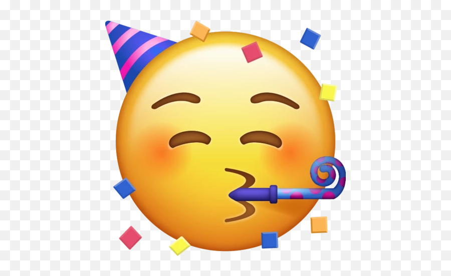 Party Face Emoji - Party Face Emoji,Emojis