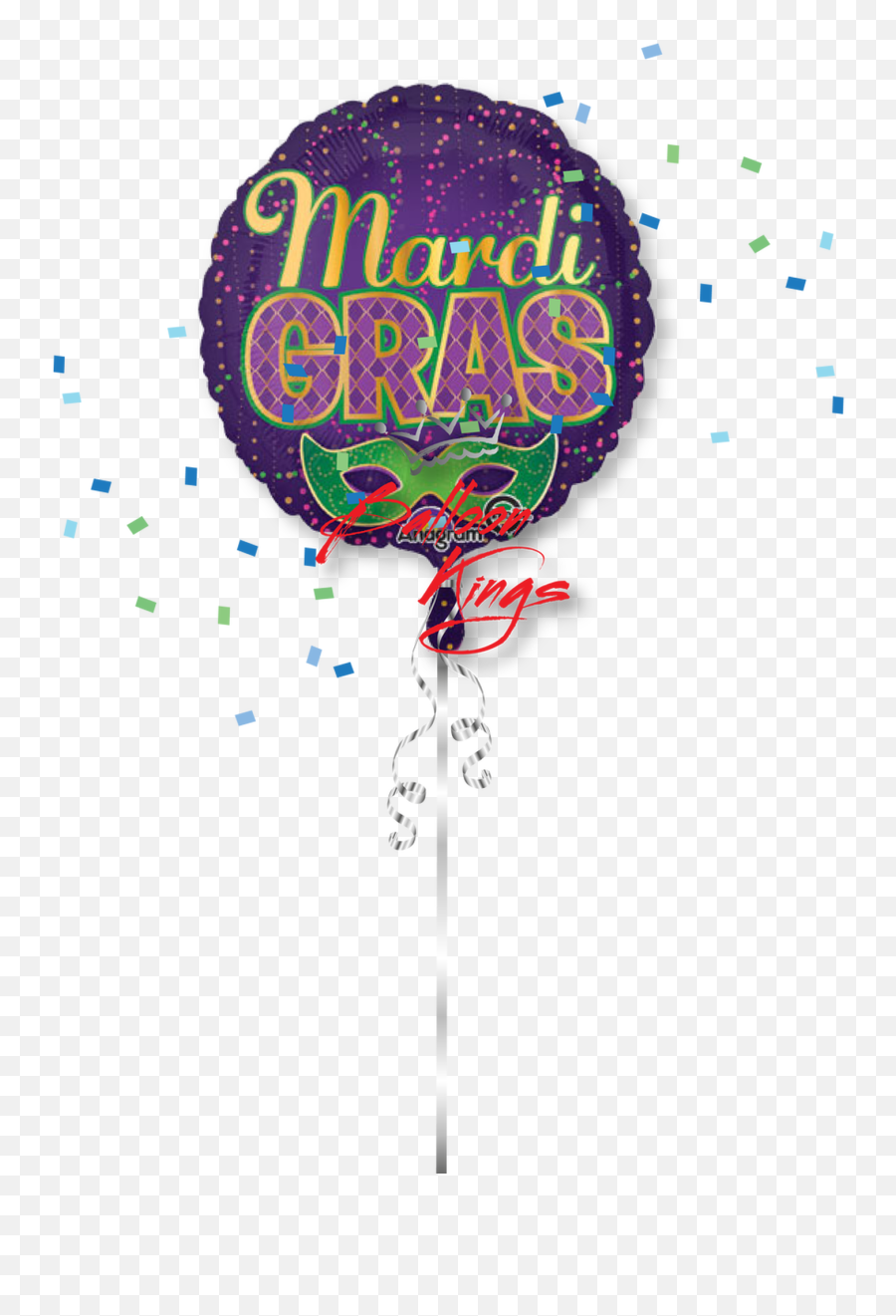 Mardi Gras Confetti - Father Day Png Balloons Emoji,Confetti Emoji