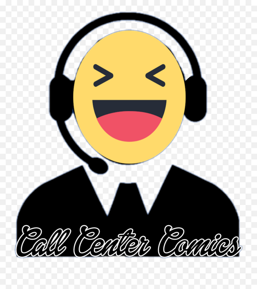 Clipart Happy Phone Call Clipart Happy - Logo Call Center Smile Emoji,Eek Emoji