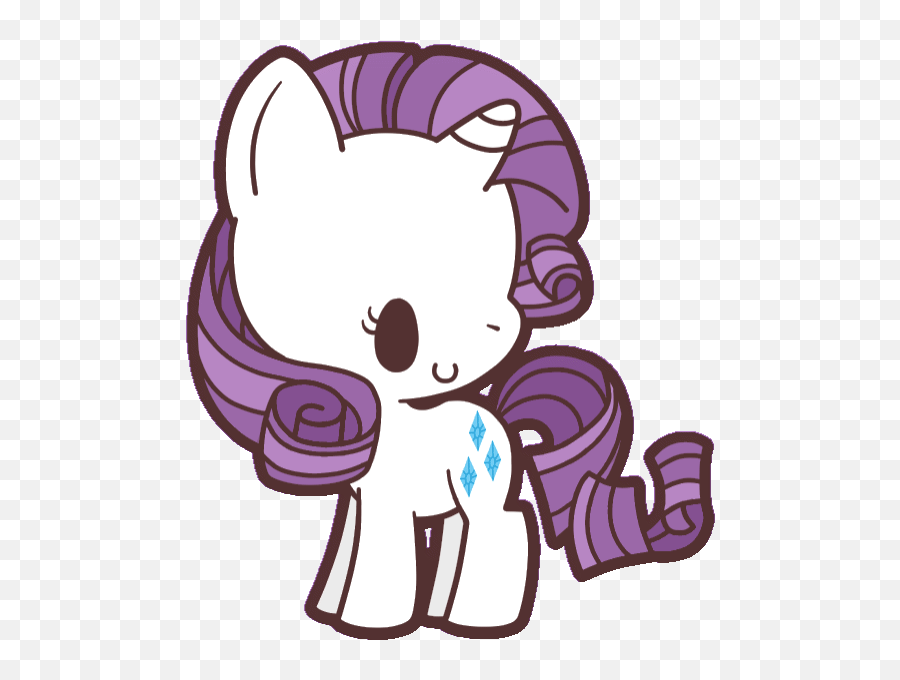 Top This Video Was So Cute Omg Stickers For Android Ios - Mi Little Pony Chibi Emoji,Guinea Pig Emoji