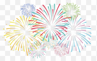 Transparent Fireworks Png Clipart - Clip Art Transparent Background Fireworks Emoji,New Year's Emoji