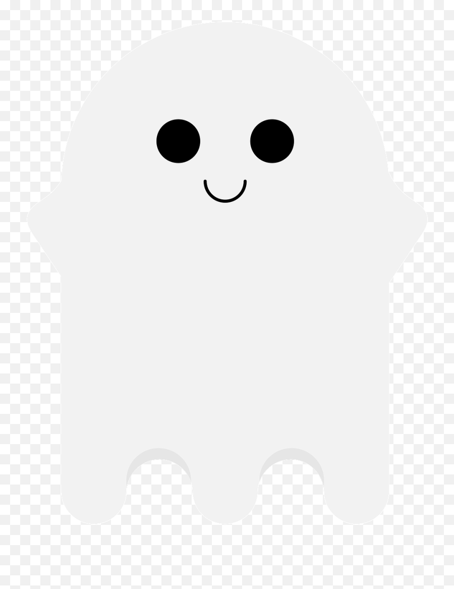 Ghost Spooky Cute Halloween Scary - Animated Ghost Emoji,Ghost Emoticon