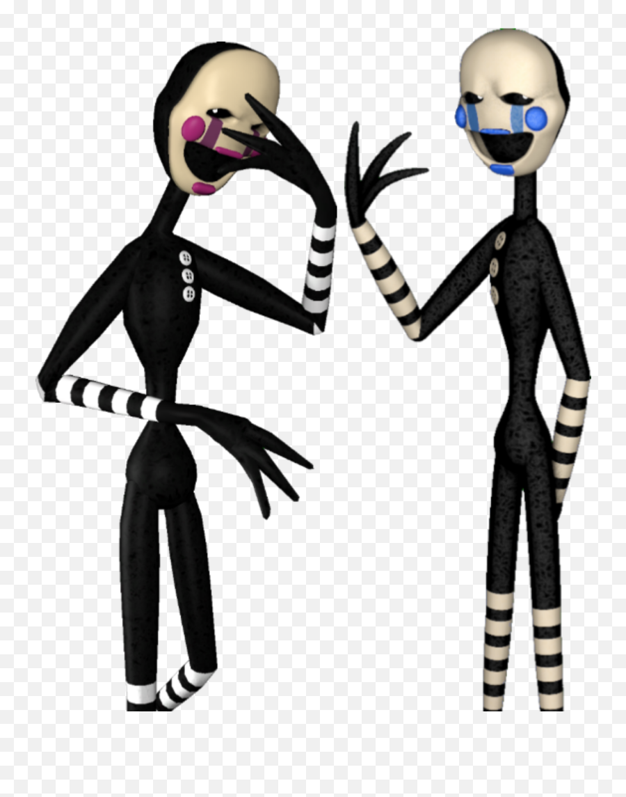 The Puppet Twins Puppets Customfnaf - Sfm Fnaf Marionette Model Emoji,Emoji Twins Costume