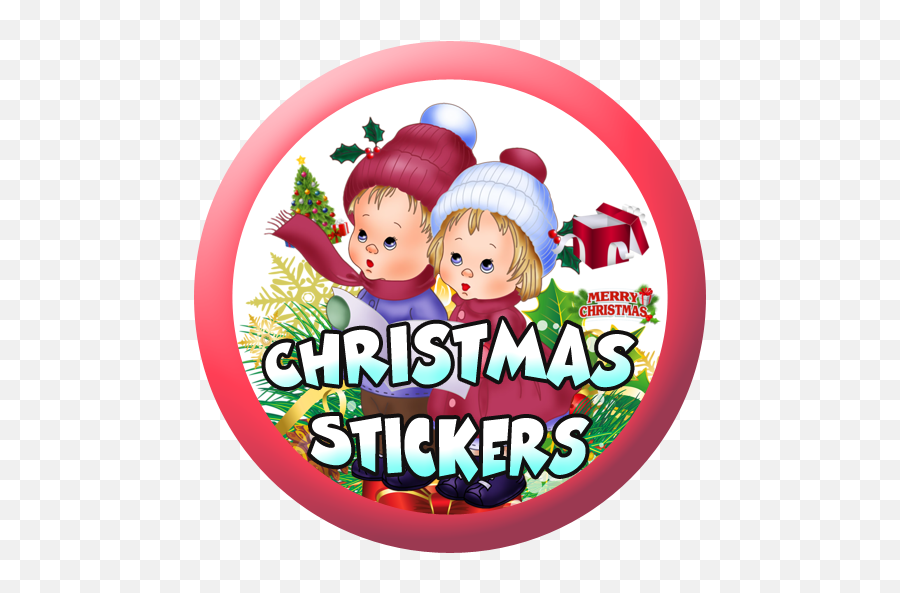 Christmas Stickers For Whatsapp - Wastickerapps U2013 Aplikacje Clipart Kids On Christmas Emoji,Christmas Elf Emoji