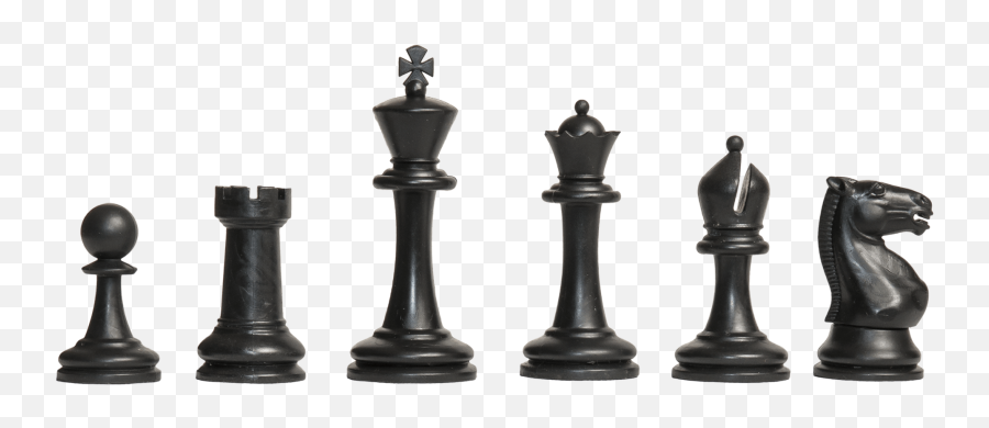 Staunton Chessboard Chess Piece Clipart - Chess Pieces Png Emoji,Chess Emoticon