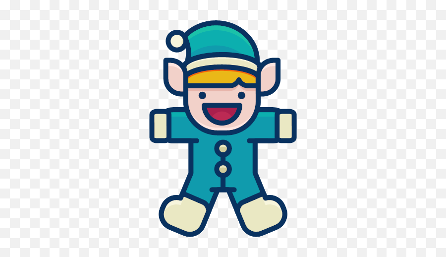 Happy Helper Person Santa Toy Icon Emoji,Santa Emoticons