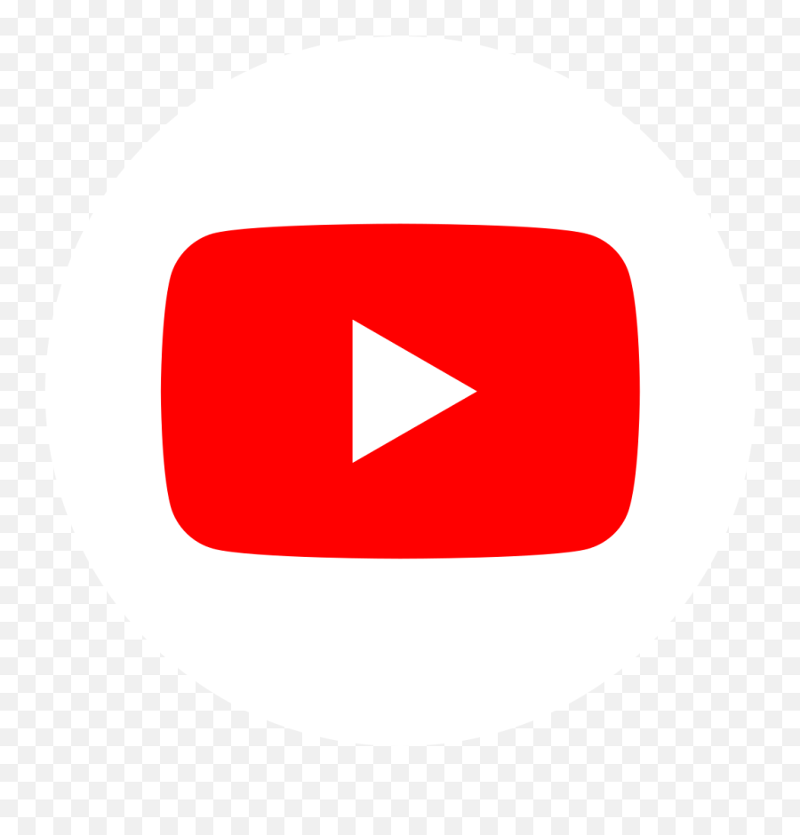 Youtube Social White Circle - Youtube Logo Emoji,B Emoji No Background