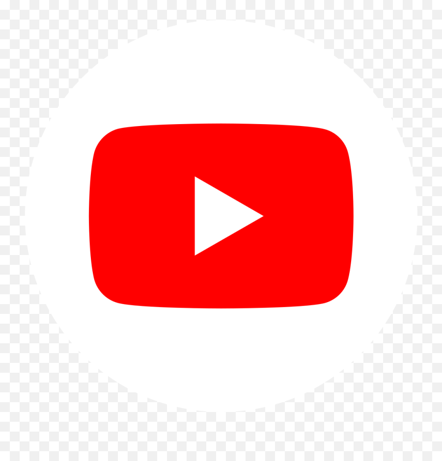 Youtube Social White Circle Youtube Logo Emoji B Emoji No Background Free Transparent Emoji Emojipng Com