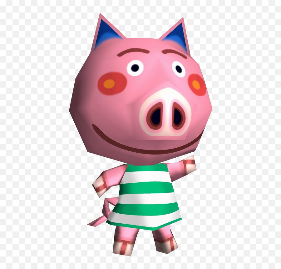 Curly Clipart Appearance - Animal Crossing New Leaf Curly Emoji,Leaf Pig Emoji