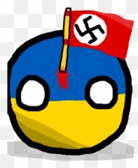 Nazi Ukraineball - Dot Emoji