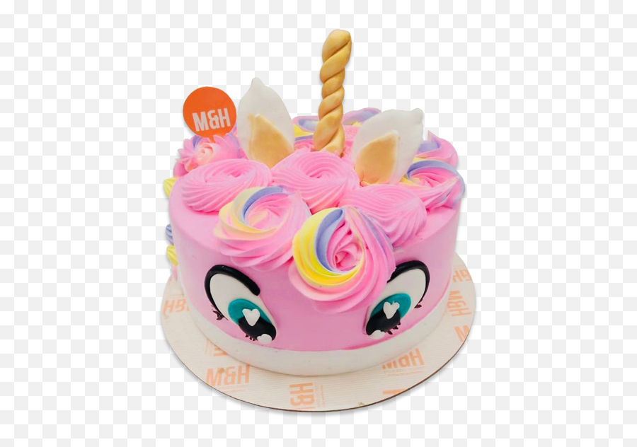 Pink Unicorn Cake - Pink Unicorn Birthday Cakes Emoji,Unicorn Emoji Cake
