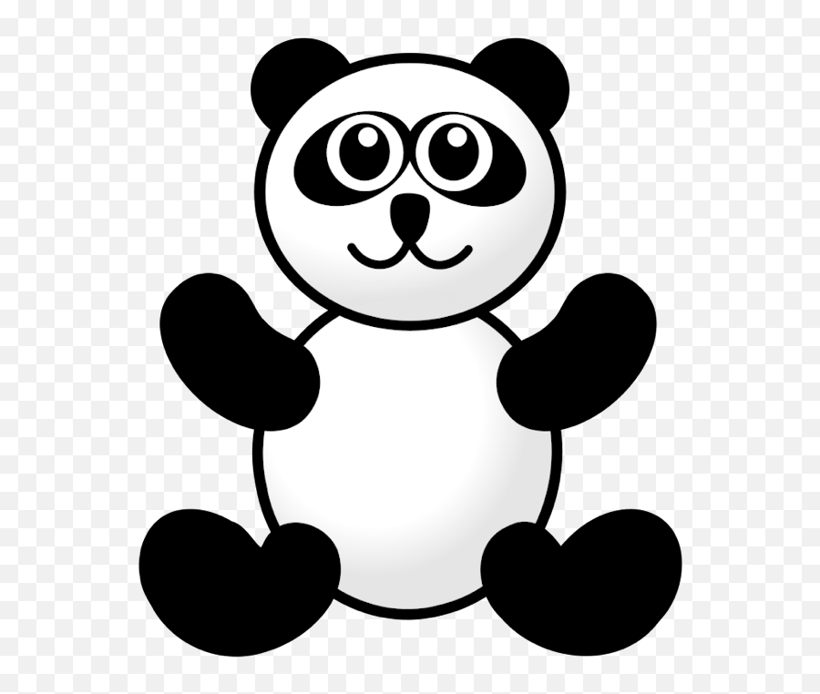 Panda Clipart Little Panda Panda - Cartoon Pictures Of Panda Bears Emoji,Sad Panda Emoji