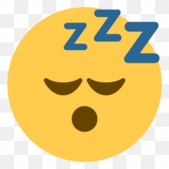 Twemoji 1f634 - Tired Zzz,Twemoji