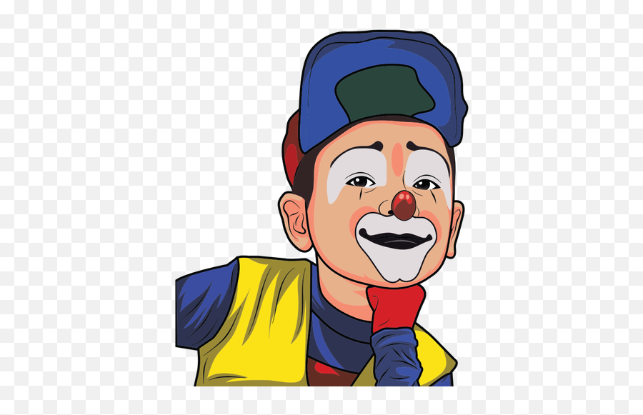 Boy Clown - Kartun Badut Emoji,Evil Clown Emoji