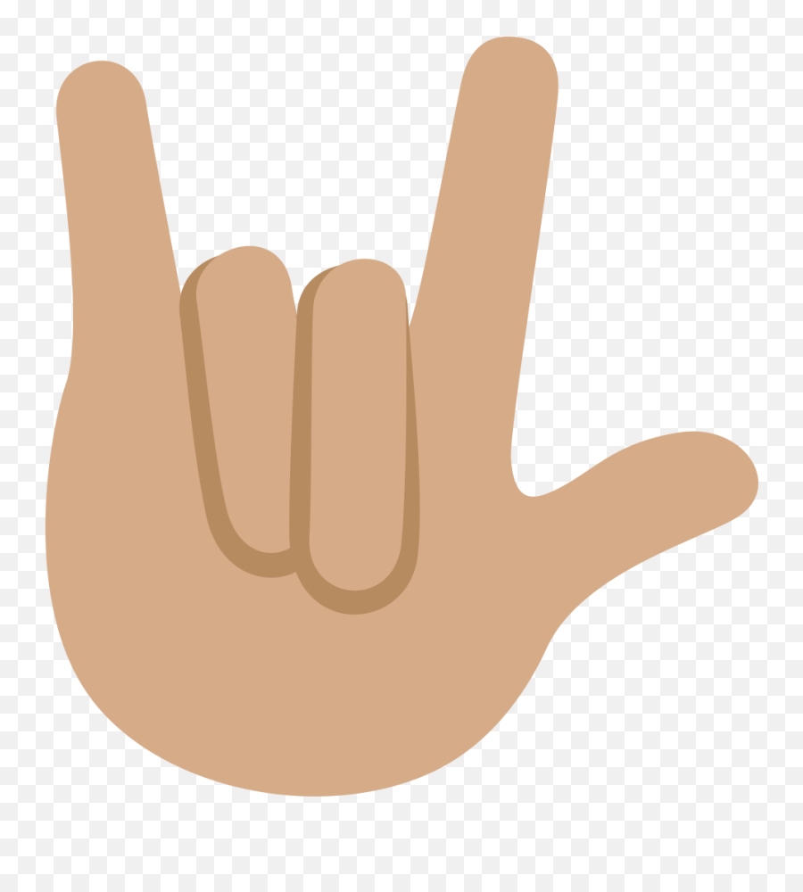 Twemoji2 1f91f - Gesture L Love You Emoji,Sign Language Emoji