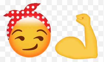Emoji Feminist Girlpower Girlscemojithatdescribesme Emo - Emoji Feminism,Power Emoji