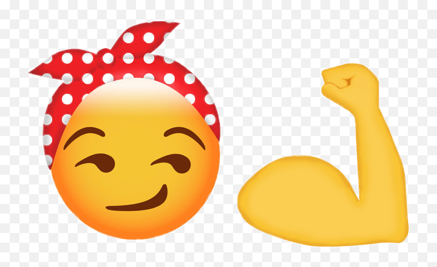 Emoji Feminist Girlpower Girlscemojithatdescribesme Emo - Emoji Feminism,Power Emoji