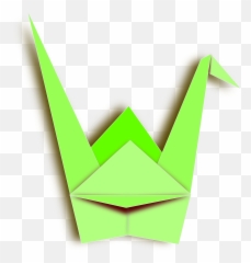 Origami Crane Duck Paper Folding - Make A Emoji
