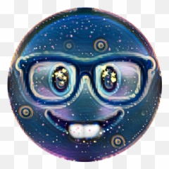 Nerd Emoji Midnight Glasses Confetti - Egg Decorating