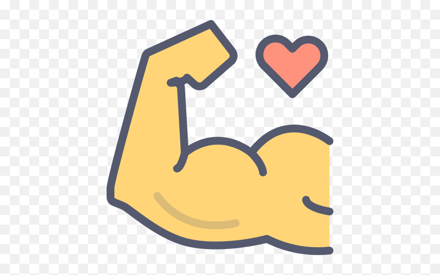 Free Icons - Muscle Icon Png Emoji,Muscle Emoji Png
