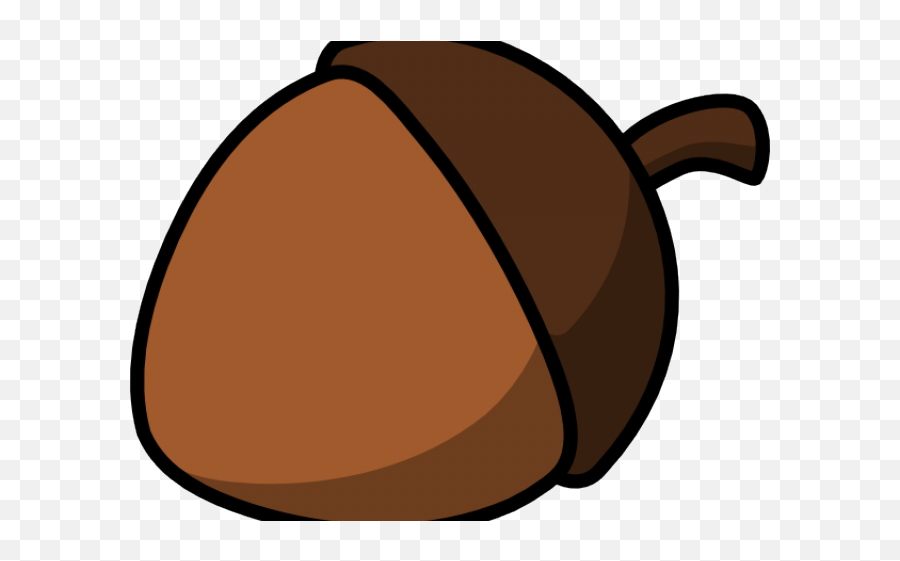 Autumn Clipart Nut - Transparent Background Acorn Clipart Emoji,Acorn Emoji