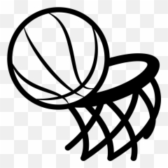 Emojione Bw 1f3c0 - Transparent Background Basketball Clipart Black And White Emoji,Emoji Book
