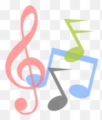 Music Backgrounds - Face Treble Clef Emoji
