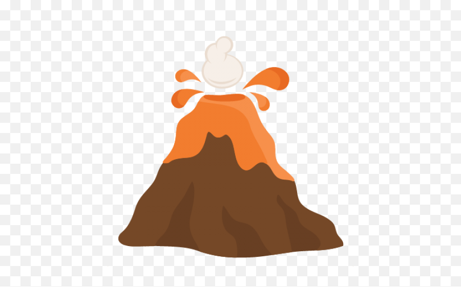 Transparent Background Volcano Png Clipart - Volcano Clipart Png Emoji,Lava Emoji