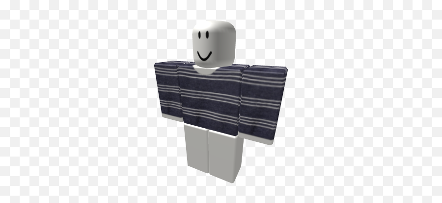 Navy Blue And White Striped Sweater - Roblox Roblox Emoji,Rapunzel Emoji