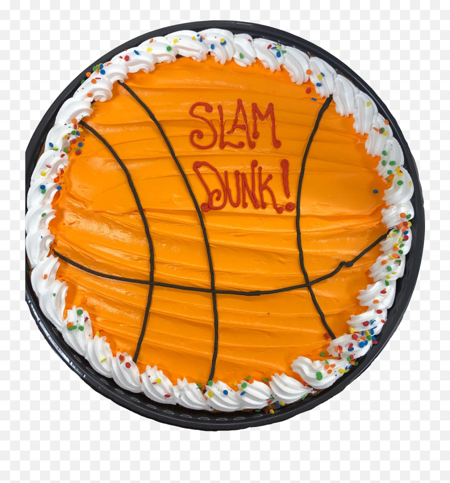 Jumbo 12 Chocolate Chip Cookie Cake - Slam Dunk Birthday Cake Emoji,Facebook Emoticons Birthday Cake