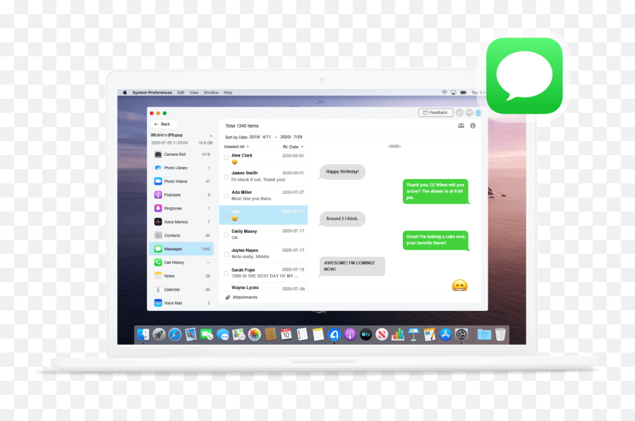 Export Print Backup Iphone Messages - Screenshot Emoji,Ios To Android Emoji Converter