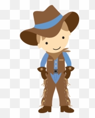 Cowboy E Cowgirl - Transparent Clip Art Cartoon Emoji