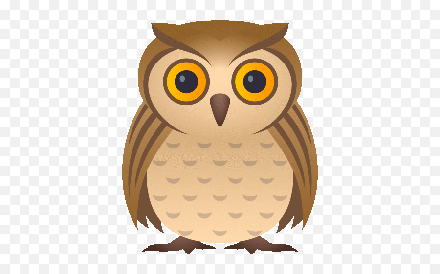 Owl Nature Gif - Soft Emoji,Owl Emojis For Android