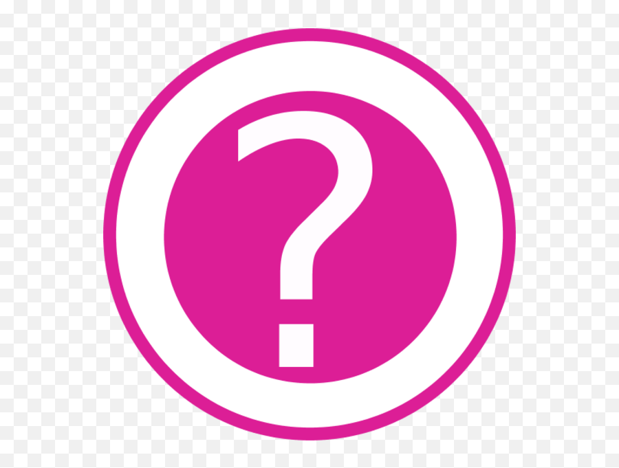 Pink Question Mark - Blue Icon Question Mark Circle Emoji,Question Mark In A Box Emoji