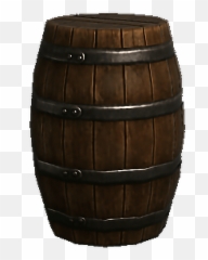 Barrel Forest Wood Foreground Background - Emoji
