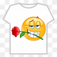 Rose - Flirting Emoticons Emoji,Mouth Emoji