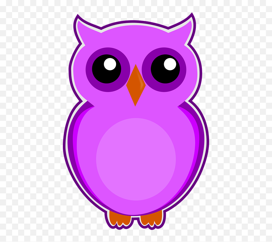 Free Lavender Purple Illustrations - Animasi Gambar Burung Hantu Emoji,Pensive Emoji