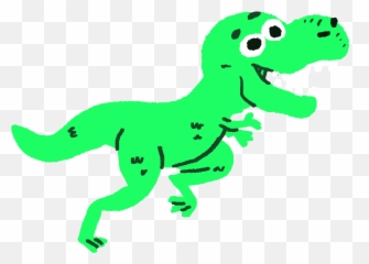 Gif Drawing Dinosaur Picture - Dinosaur Running Clipart Gif Emoji,Dinosaur Emoticon