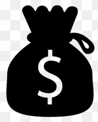 Money Bag Sticker - Icon Vector Emoji