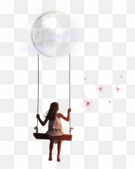 Freetoedit Stickersmoon Swinginggirl - Paramparça Kitap Emoji,Wind Chime Emoji