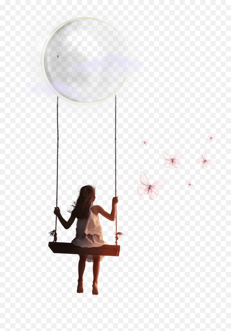 Freetoedit Stickersmoon Swinginggirl - Paramparça Kitap Emoji,Wind Chime Emoji