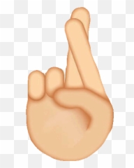 Transparent Finger Crossed Picture - Animated Fingers Gif Emoji