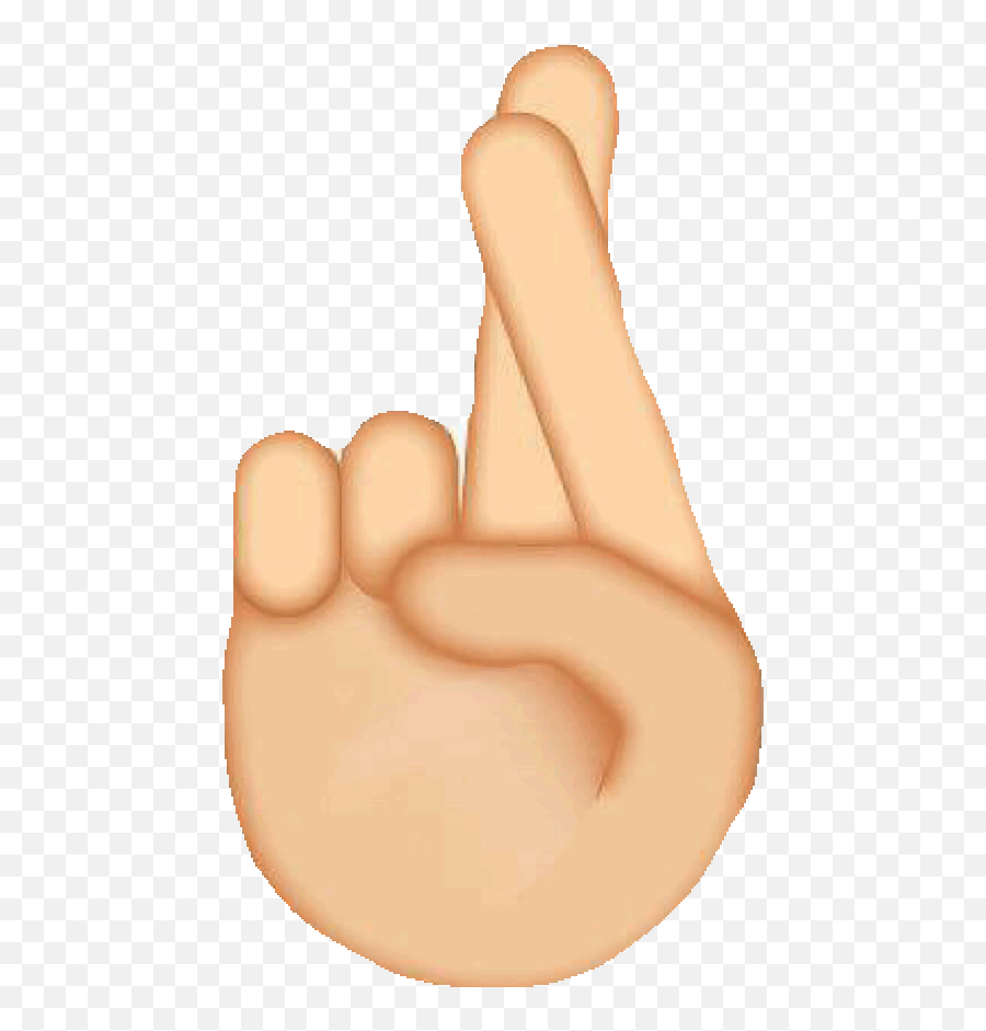 Transparent Finger Crossed Picture - Animated Fingers Crossed Gif Emoji,Crossing Fingers Emoji