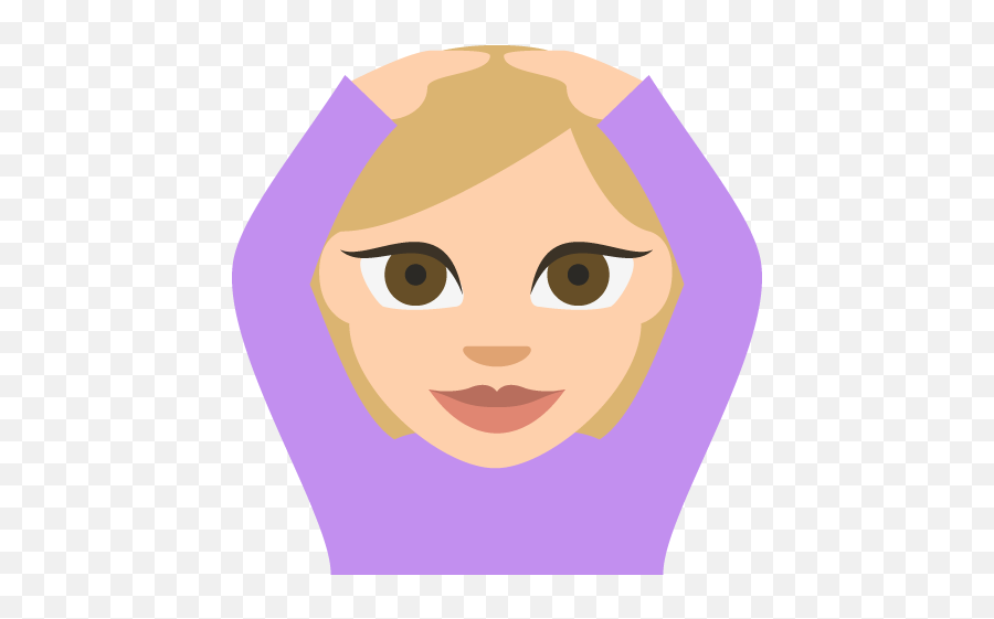 Face With Ok Gesture Medium Light Skin Tone Emoji Emoticon - Emoji,Ok Emoji