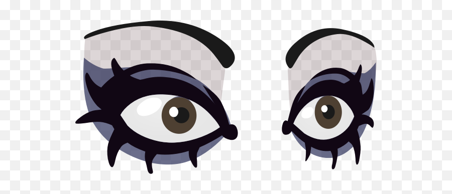 Goth Eyes - Clip Art Emoji,Emoji With Star Eyes