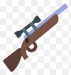 Download Hd Sniper Rifle Icon - Sniper Gun Emoji,Rifle Emoji